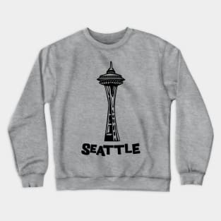 Seattle, Washington's Space Needle Crewneck Sweatshirt